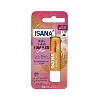 Isana Sun Kissed SPF 30 Lip Balm: Passion Fruit, Moisturizing Lip Care - Dermatologically Tested Sunscreen Lip Protection Isana SPF 30 Lip Balm: Sun Protection & Moisturizing Lip Care lip balm, sunscreen lip balm, SPF 30 lip balm, passion fruit lip balm, moisturizing lip balm, sun kissed lip balm, dermatologically tested lip balm, lip care, sun protection lip balm, FSC certified lip balm, sun protection, fruit scented, sensitive skin, dryness, chapping, UV protection, lip moisturizer, lip treatment, lip sun