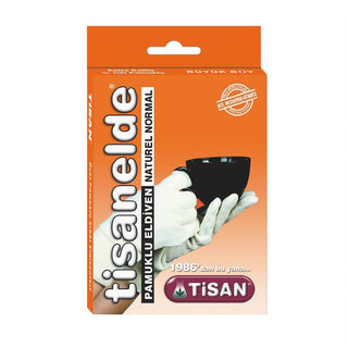 Tisanelde Cotton Gloves / Natural Normal