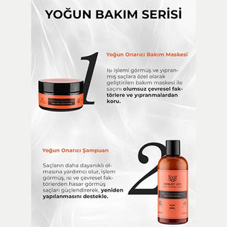 Ashley Joy Repairing Hair Mask: Intensive Treatment for Damaged Hair, Deep Conditioning, Biotin & Keratin, Restores Strength & Shine - 200ml Ashley Joy Repairing Hair Mask - Damaged Hair Treatment hair mask, repairing hair mask, damaged hair treatment, hair mask for dry hair, hair mask with keratin, hair mask with biotin, deep conditioning hair mask, intensive hair repair mask, hair breakage treatment, hair care, hair repair, dry hair, damaged hair, keratin, biotin, sodyum PCA, green tea extract, horsetail 