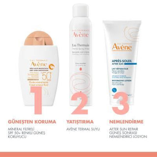 Avene Mineral Sunscreen Cream Tinted SPF50 - Fragrance-Free, Water-Resistant Protection for Sensitive Skin Avene Tinted Mineral Sunscreen SPF50 - Sensitive Skin Friendly mineral sunscreen, tinted sunscreen, sensitive skin sunscreen, SPF50, Avène Thermal Spring Water, fragrance-free sunscreen, water-resistant sunscreen, skincare, sun protection, daily use sunscreen, face and neck sunscreen, natural finish sunscreen