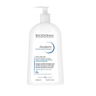 bioderma atoderm intensive foaming gel 1 litre bottle, gentle cleansing gel for dry skin Bioderma Atoderm Intensive Foaming Gel - Gentle Cleansing | 1 Litre Bioderma Atoderm Intensive Foaming Gel - 1 Litre bioderma, foaming-gel, dry-skin, gentle-cleanser, baby-friendly, skincare, soap-free, face-and-body, hydrating, ai-generated