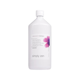 Simply Zen Restructuring Shampoo - 1000ml Large Capacity for Damaged Hair Repair Simply Zen 1000ml Restructuring Shampoo for Damaged Hair restructuring shampoo, Simply Zen shampoo, 1000 ml hair care, hair restructuring products, large capacity shampoo, hair care, damaged hair repair, hair restructuring benefits, Simply Zen hair products