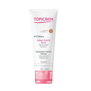 Topicrem Hydra+ Radiance Tinted Cream SPF 40 Medium 40 ml