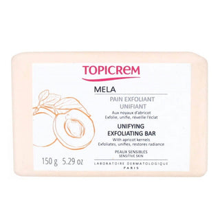 Topicrem Mela Unifying Exfoliating Bar 150 g