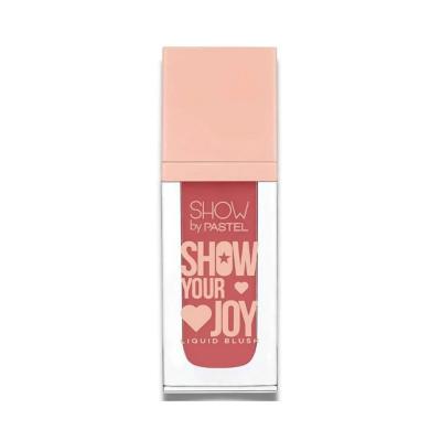 Show By Pastel Show Your Joy Liquid Blush - Dewy, Natural, Hydrating Cheek Color for Radiant Skin - Easy to Apply & Port