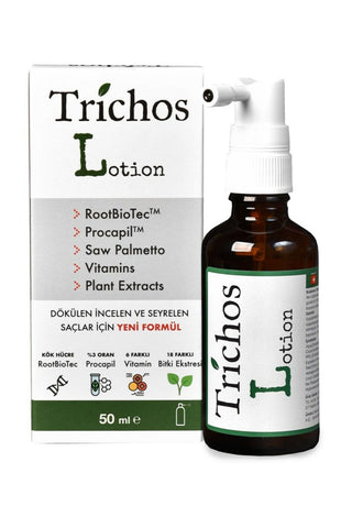Trichos Lotion 50 ML Ringworm and Hair Lotion for Hair Transplantation