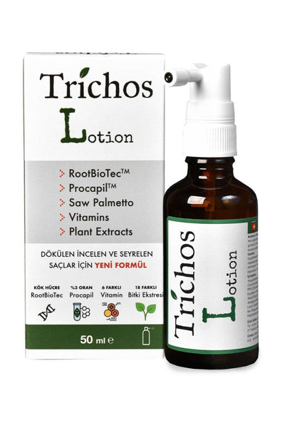 Beauty Care Bag Trichos Lotion 50 ML Ringworm and Hair Lotion for Hair Transplantation