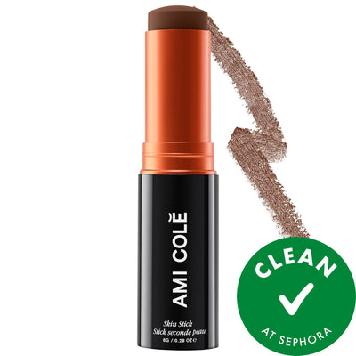 Glossier Skin-Enhancing Lightweight & Blurring Foundation Stick - Natural Finish, Buildable Coverage, Clean Beauty Makeu