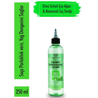 Ashley Joy Apple Cider Vinegar Hair Tonic: Tea Tree & Aloe Vera for Shine, Static Control & Oily Scalp - Natural Hair Care Ashley Joy Apple Cider Vinegar Hair Tonic: Shine & Oily Scalp Control apple cider vinegar hair tonic, tea tree oil hair tonic, aloe vera hair tonic, hair shine tonic, anti-static hair spray, oily scalp treatment, natural hair care, hair tonic for easier combing, hair tonic, apple cider vinegar, tea tree oil, aloe vera, hair shine, static control, oily scalp, natural hair, hair care, eas