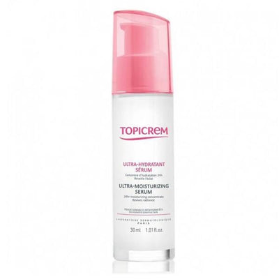 Topicrem Ultra Moisturizing Serum: Deep Hydration for Sensitive, Dry Skin - Paraben & Silicone-Free Facial Serum, Restor