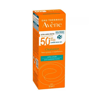Avene Solaire Cleanance SPF 50+ Sunscreen for Oily Skin - Lightweight, Water-Resistant Broad-Spectrum Protection Avene SPF 50+ Sunscreen for Oily Skin - Lightweight & Water-Resistant Sunscreen for oily skin, SPF 50+ sunscreen, Lightweight sunscreen, Water-resistant sunscreen, Broad-spectrum sun protection, Avene, Non-comedogenic sunscreen, Anti-blue light sunscreen, Oily skin care, Sun protection for face and neck