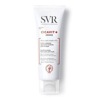 SVR Cicavit+ Creme: Intensive Redness Relief & Skin Repair Cream | Hypoallergenic, Fragrance-Free for Sensitive, Damaged Skin (1.35 fl oz) SVR Cicavit+ Creme: Redness Relief & Skin Repair | Sensitive Skin SVR Cicavit+ Creme, Redness Relief Cream, Skin Repair Cream, Sensitive Skin Cream, Damaged Skin Treatment, Dry Skin Cream, Hypoallergenic Cream, Paraben-free cream, Fragrance-free cream, Skin Regeneration Cream, Skin cream, redness relief, sensitive skin, damaged skin, dry skin, hypoallergenic, paraben fre