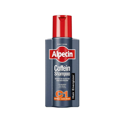 Alpecin C1 Anti-Hair Loss Shampoo with Caffeine - 250ml, Stimulates Hair Growth & Reduces Hair Loss
