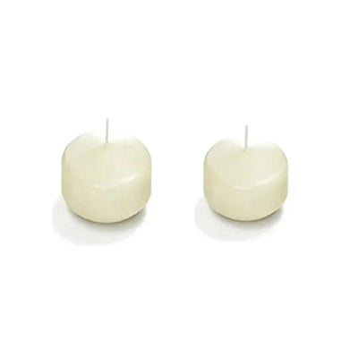 Yüzen Mum YŸzen Mum Cream Floating Candles (Set of 4) - Elegant Water Candles for Pools, Ponds & Centerpieces