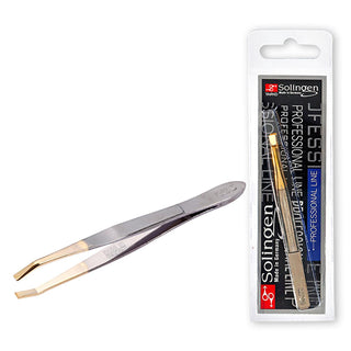 solingen tweezer aranya black nickel finish, precision tweezers for grooming, high quality tweezers for eyebrows and facial hair Solingen Tweezer - Aranya Finish | Precision Beauty Tool Solingen Tweezer - Aranya Finish | Precision Beauty Tool solingen, tweezer, beauty-tool, eyebrow-grooming, facial-hair-removal, precision-tools, aranya-finish, high-quality, personal-care, ai-generated
