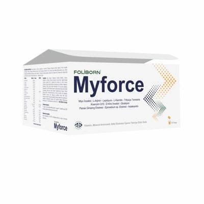 Foliborn Myforce Dietary Supplement - Nutritional Support with Vitamins, Minerals & Herbal Extracts
