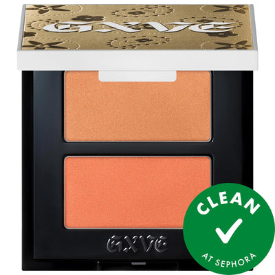 Feelin' Cheeky Talc-Free Blush Duo: Vegan, Cruelty-Free, Plumping Blush for Radiant & Luminous Cheeks - Clean Beauty Mak