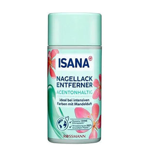 Isana Almond Scented Nail Polish Remover - Moisturizing, Vegan, Effective Removal - 4.23 fl oz Isana Almond Nail Polish Remover - Vegan & Moisturizing nail polish remover, vegan nail care, almond scented nail polish remover, moisturizing nail polish remover, effective nail polish removal, cruelty-free beauty, nail health, nail care routine, vegan cosmetics, beauty products, nail polish removal, nail care essentials