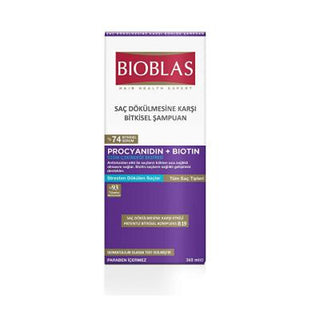 Bioblas Anti-Hair Loss Shampoo with Procyanidin and Biotin - 360ml Natural Hair Care for Stress-Related Hair Loss Bioblas Anti-Hair Loss Shampoo - Natural Hair Care anti-hair loss shampoo, natural hair care products, herbal shampoo for hair loss, shampoo with Procyanidin and Biotin, stress relief hair care, hair loss solution, natural shampoo, Biotin shampoo, Procyanidin hair care, hair nourishment, scalp care, healthy hair growth, stress-related hair loss