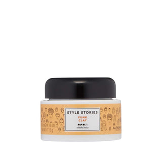 Alfaparf Milano Funk Clay Strong Hold Hair Styling Clay for Men and Women - 3.38 fl oz Alfaparf Milano Funk Clay - Strong Hold Hair Styling Clay Hair styling clay, Strong hold hair product, Alfaparf Milano hair styling, Funk Clay, Şekillendirici hair styling product, men's grooming, women's hair care, hair texture, styling products, hair clay, strong hold styling, versatile hair styling