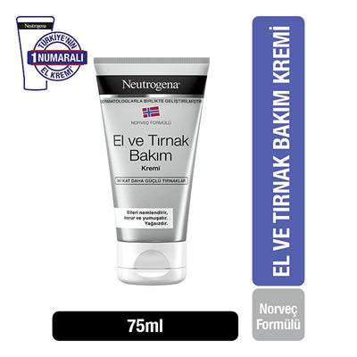 Neutrogena Hand and Nail Cream - Intense Moisturization, Non-Greasy, 2x Nail Strengthening