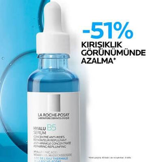 la roche posay hyalu b5 wrinkle serum bottle, anti-wrinkle serum application on skin, la roche posay skincare product with pump La Roche Posay Hyalu B5 Serum - Wrinkle Reduction | 30 ml La Roche Posay Hyalu B5 Serum | Anti-Wrinkle & Hydrating la-roche-posay, hyalu-b5-serum, anti-wrinkle, hydrating-serum, skincare, facial-care, moisturizer, hyaluronic-acid, vitamin-b5, ai-generated