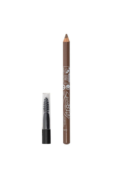 Purobio Eyebrow Pencil - 07 Dove Brow | Shape, Define & Enhance for Fuller, Paraben-Free Brows