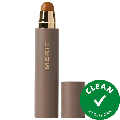 MERIT The Minimalist Perfecting Complexion Foundation and Concealer Stick: Natural Coverage, Buildable, Cruelty-Free Fou