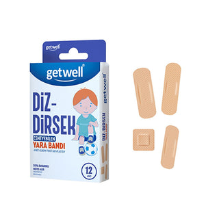 Getwell Diz: Flexible Waterproof Elbow Adhesive Bandages - Breathable Wound Care, 12 Count Getwell Diz Elbow Bandage: Waterproof & Flexible Wound Care elbow bandage, adhesive bandage elbow, flexible elbow bandage, waterproof elbow bandage, breathable elbow bandage, elbow wound care, first aid elbow, elbow adhesive plaster, water resistant elbow band, flexible fabric elbow bandage, wound care, elbow protection, waterproof bandage, breathable bandage, flexible bandage, first aid, active lifestyle, sports inju