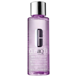 Clinique Take The Day Off Makeup Remover For Lids, Lashes & Lips - Gentle, Effective Eye & Lip Makeup Removal Clinique Take The Day Off Makeup Remover - Gentle & Effective makeup remover, eye makeup remover, lip makeup remover, gentle makeup remover, waterproof mascara remover, Clinique, Take The Day Off, sensitive skin, cleaner beauty, oil-free, paraben-free, sulfate-free, phthalate-free, cosmetics, beauty products, skincare