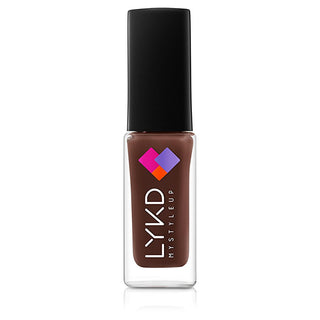 LYKD Dark Choco Nail Polish: Durable, Highly Pigmented, Easy Application for Manicures & Pedicures LYKD Dark Choco Nail Polish: Durable & Easy Application nail polish, dark chocolate nail polish, LYKD nail polish, durable nail polish, highly pigmented nail polish, easy application nail polish, affordable nail polish, manicure, pedicure, dark choco nail polish, chocolate brown nail polish, long lasting nail polish, chip resistant nail polish, streak free nail polish, quick dry nail polish, nail color, nail c