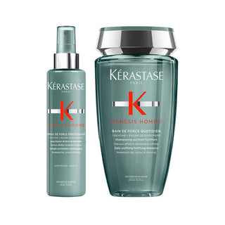 Kerastase Genesis Homme: Anti Hair Loss Treatment Set for Men - Thicker, Fuller Hair & Male Pattern Baldness Solution Kerastase Genesis Homme: Hair Loss Treatment for Men hair loss treatment for men, anti hair fall set men, Kerastase Genesis Homme, hair thinning solutions men, men's hair care products, hair loss prevention set, male pattern baldness treatment, hair loss, hair thinning, men's hair care, hair care set, men's grooming, male hair loss solutions, anti-hair fall, thicker hair, fuller hair, hair g