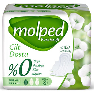 Molped Pure & Soft: Organic Cotton Feminine Hygiene Pads for Sensitive Skin - Hypoallergenic, Dye-Free, and Vegan Menstrual Pads Molped Organic Cotton Pads: Hypoallergenic & Natural organic cotton pads, hypoallergenic pads, feminine hygiene pads, natural menstrual pads, sensitive skin pads, vegan pads, dye free pads, paraben free pads, chlorine free pads, soft menstrual pads, menstrual pads, organic pads, natural pads, sensitive skin, hypoallergenic, vegan, dye free, paraben free, chlorine free, soft pads, 