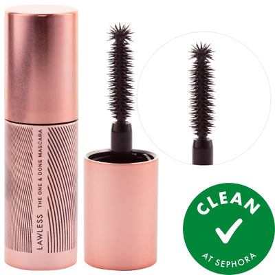 One & Done Vegan Volumizing Mascara: Clean Beauty for Longer, Thicker Lashes - Cruelty-Free, Long-Wearing Formula with C