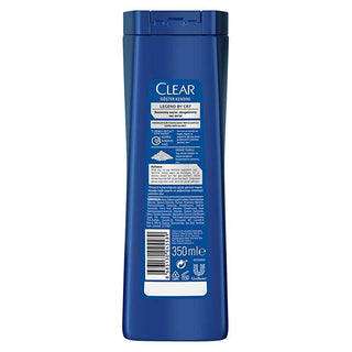 Clear Men Shampoo Legend Cristiano Ronaldo Limited Edition - Front View, Clear Men Anti-Dandruff Shampoo - Product Features, Clear Men Shampoo 350ml - Application Clear Men Shampoo Legend by CR7 Cristiano Ronaldo - Anti-Dandruff Formula for Men | 350 ml Clear Men Shampoo by Cristiano Ronaldo - 350ml clear-men-shampoo, cr7-shampoo, anti-dandruff, men-hair-care, nourishing-shampoo, sea-salt-formula, scalp-care, 3zero-tech, men-beauty, ai-generated