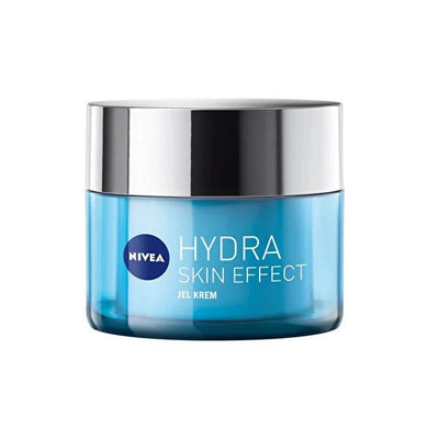 Nivea Hydra Skin Effect Moisturizing Cream - Lightweight Gel Cream for Hydration, Hyaluronic Acid Cream, Skincare for Al