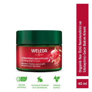 Weleda Organic Pomegranate Night Cream - Anti-Aging Moisturizer for Dry Skin, 1.35 fl oz Weleda Organic Pomegranate Night Cream - Anti-Aging Solution organic night cream, pomegranate skincare, anti-aging moisturizer, nighttime skincare routine, natural face cream, skincare for dry skin, anti-wrinkle care, skin elasticity, organic skincare products, natural ingredients, antioxidant-rich, peptide complex