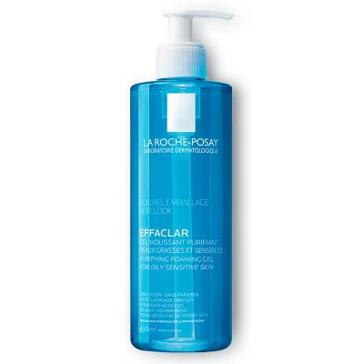 La Roche-Posay Effaclar: Oil Control & Acne Defense Facial Cleansing Gel - 400ml | Deep Pore Cleanser with Salicylic Aci