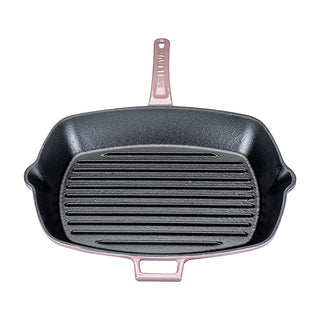 Lava Cast Iron Rectangular Grill Pan - 10.24 x 12.60 inches, Durable Enamel Coating, Versatile Cooking Lava Cast Iron Grill Pan - Durable & Versatile cast iron grill pan, rectangular grill pan, enamel coated cookware, durable cookware, healthy cooking options, Lava, cooking essentials, grilling, kitchenware, cookware, cast iron cookware, non-stick cookware, versatile cooking, outdoor cooking, indoor cooking