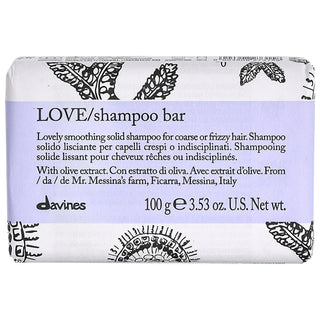 LOVE Smoothing Shampoo Bar for Frizzy Hair - Sulfate-Free, Vegan, Eco-Friendly LOVE Smoothing Shampoo Bar - Sulfate-Free & Vegan smoothing shampoo bar, frizz control hair, sulfate-free shampoo, vegan hair care, eco-friendly hair products, frizzy hair solution, sustainable hair care, gentle shampoo, nourishing hair products, cruelty-free beauty, environmentally friendly cosmetics, hair smoothing solution, vegan beauty products