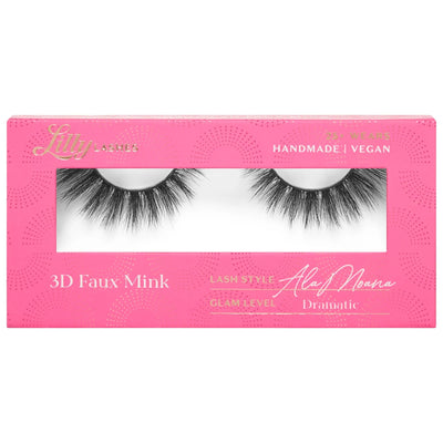 Lilly Lashes Faux 3D Lashes - Reusable, Waterproof Faux Eyelashes, Cruelty-Free Cosmetics