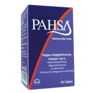 pahsa collagen supplement 30 tablets, front view pahsa supplement container, pahsa tablets on countertop Pahsa Collagen Supplement - 30 Tablets Pahsa Collagen Supplement - 30 Tablets pahsa, collagen-supplement, joint-health, nutrition, vitamins, wellness, health-supplements, minerals, msm, ai-generated