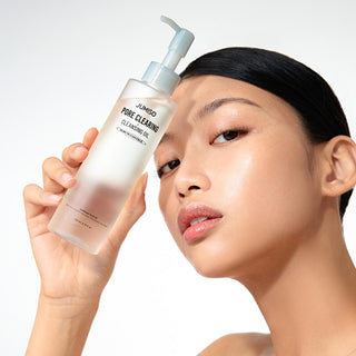 Jumiso Pore Cleansing Oil 200ml - Gentle Facial Cleanser for All Skin Types, Removes Sebum & Impurities, Sunflower Oil Infused Jumiso Pore Cleansing Oil - Gentle & Effective Facial Cleanser pore cleansing oil, facial cleansing oil, Jumiso cleansing oil, double cleansing oil, sunflower oil cleanser, gentle face cleanser, skin cleansing oil, sebum removing cleanser, cleansing oil, face cleanser, sunflower oil, double cleansing, skin care, all skin types, gentle cleanser, makeup remover, Korean beauty, K-beaut