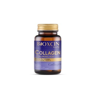 Bioxcin Beauty: Collagen & Hyaluronic Acid - 30 Tablets - Ultimate Skin, Hair & Nail Support - Anti-Aging, Hydration, an