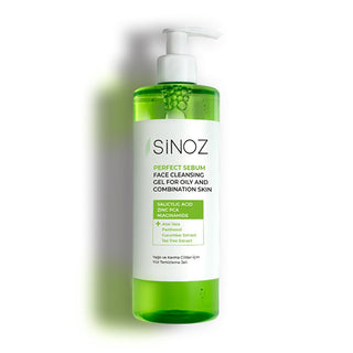Sinoz Oily & Combination Skin Face Wash: Salicylic Acid Cleanser for Acne & Pore Cleansing - Oil & Sebum Control, Gentle & Hydrating (13.53 fl oz) Sinoz Oily Skin Face Wash: Acne & Pore Cleansing Salicylic Acid oily skin face wash, combination skin cleanser, acne face wash, salicylic acid cleanser, pore cleansing face wash, oil control face wash, tea tree oil face wash, facial cleanser for oily skin, sebum control cleanser, Sinoz face wash, face wash, facial cleanser, oily skin, combination skin, acne, blem