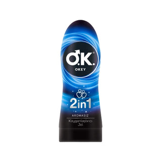 Okey Fragrance-Free 2-in-1 Massage & Lubricant Gel - 200ml, Sensitive Skin Care Solution Okey 2-in-1 Massage & Lubricant Gel for Sensitive Skin massage gel, lubricant gel, fragrance-free personal care, 2 in 1 personal care product, sensitive skin care, personal care, intimate care, self-care, gentle products, non-irritating, value for money, 200ml, Okey products