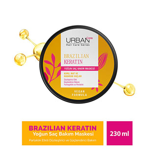 Urban Care Brazilian Keratin Hair Mask: Intense Smoothing, Frizz Control, Shine & Damage Repair - Vegan & Keratin Treatment Aftercare Urban Care Keratin Hair Mask: Smoothing, Frizz Control & Repair keratin hair mask, brazilian keratin treatment aftercare, frizz control hair mask, vegan hair mask, hair smoothing treatment, damaged hair repair mask, marula oil hair mask, hair shine mask, hair mask, keratin treatment, frizz control, vegan hair care, hair repair, shiny hair, marula oil, Vitamin E, dry hair, dam