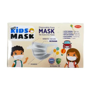 Lidya Pharma Disposable Face Masks for Kids - 50 Count, White, Medium Size Lidya Pharma Kids Face Masks - 50 Count Disposable face masks for kids, Children's protective masks, White face masks for children, Kids' health protection gear, Children's health, Protective gear for kids, Face masks for school, Kids' safety products, Health-conscious parenting, Caregivers' essentials