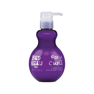 Tigi Bed Head Foxy Curls Contour Cream - Curl Defining Cream for Curly Hair, 6.76 fl oz Tigi Bed Head Foxy Curls Contour Cream - Curl Defining Cream Tigi Bed Head Foxy Curls, Contour Cream, Curl defining cream, Curly hair care product, Hair styling product, curly hair, hair care, curl definition, moisture, manageability, Tigi Bed Head, Foxy Curls, hair cream, curl enhancer