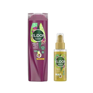Elidor Avocado & Grape Seed Oil Hair Care Set - Nourishing Shampoo & Serum for Dry, Damaged Hair Elidor Avocado & Grape Seed Oil Hair Care - Nourish & Strengthen Dry Hair Avocado hair care, Grape Seed Oil hair products, Natural hair nourishment, Paraben-free hair care, Sustainable hair care packaging, Hair care set, Nourishing shampoo, Hair serum, Dry hair repair, Damaged hair repair, Eco-friendly hair care, Chemical-free hair care, Hair strengthening, Hair shining, Versatile hair care